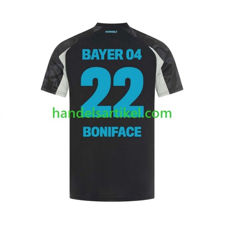 Bayer 04 Leverkusen Victor Boniface 22 3rd Trikotsatz 2024/25 Kurzarm